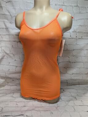 BODYZONE NWT MESH Orange double tie‎ mini Vintage